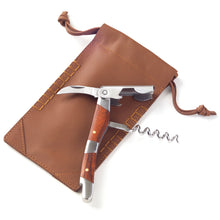 Load image into Gallery viewer, Corkscrew with Leather Pouch
