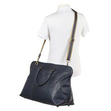 Load image into Gallery viewer, Leather Weekender Satchel