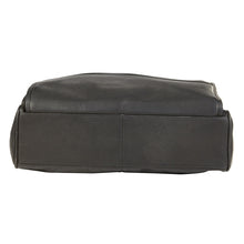 Load image into Gallery viewer, Leather Top Handle Accordion Briefcase