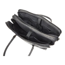 Load image into Gallery viewer, Leather Top Handle Laptop Briefcase