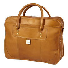 Load image into Gallery viewer, Leather Top Handle Laptop Briefcase