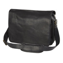 Load image into Gallery viewer, Leather Laptop Messenger Style Case
