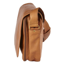 Load image into Gallery viewer, Leather Laptop Messenger Style Case