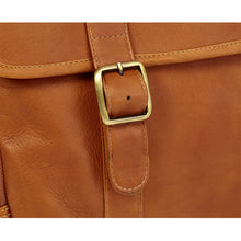 Load image into Gallery viewer, Leather Gusset Laptop Briefcase by Clava