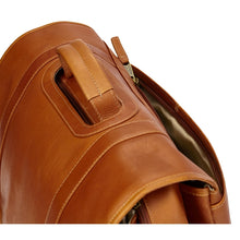 Load image into Gallery viewer, Leather Gusset Laptop Briefcase by Clava