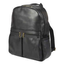 Load image into Gallery viewer, Leather City Laptop Backpack
