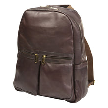 Load image into Gallery viewer, Leather City Laptop Backpack
