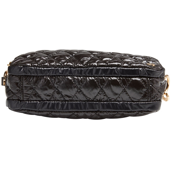 Mini Crosby Quilted Crossbody Bag in Black