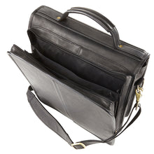 Load image into Gallery viewer, Vertical Buckle Leather Brief