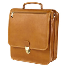 Load image into Gallery viewer, Vertical Buckle Leather Brief