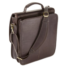 Load image into Gallery viewer, Vertical Buckle Leather Brief