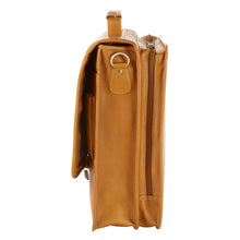 Load image into Gallery viewer, Vertical Buckle Leather Brief