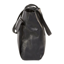 Load image into Gallery viewer, Two Pocket Leather Tote