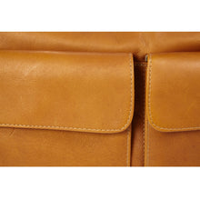 Load image into Gallery viewer, Two Pocket Leather Tote