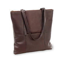 Load image into Gallery viewer, Vertical Leather Nana Tote