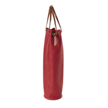 Load image into Gallery viewer, Leather One Bottle Wine Pouch