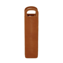 Load image into Gallery viewer, Leather One Bottle Wine Carrier