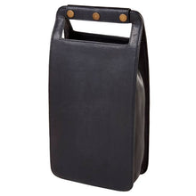 Load image into Gallery viewer, Leather Two Bottle Wine Carrier