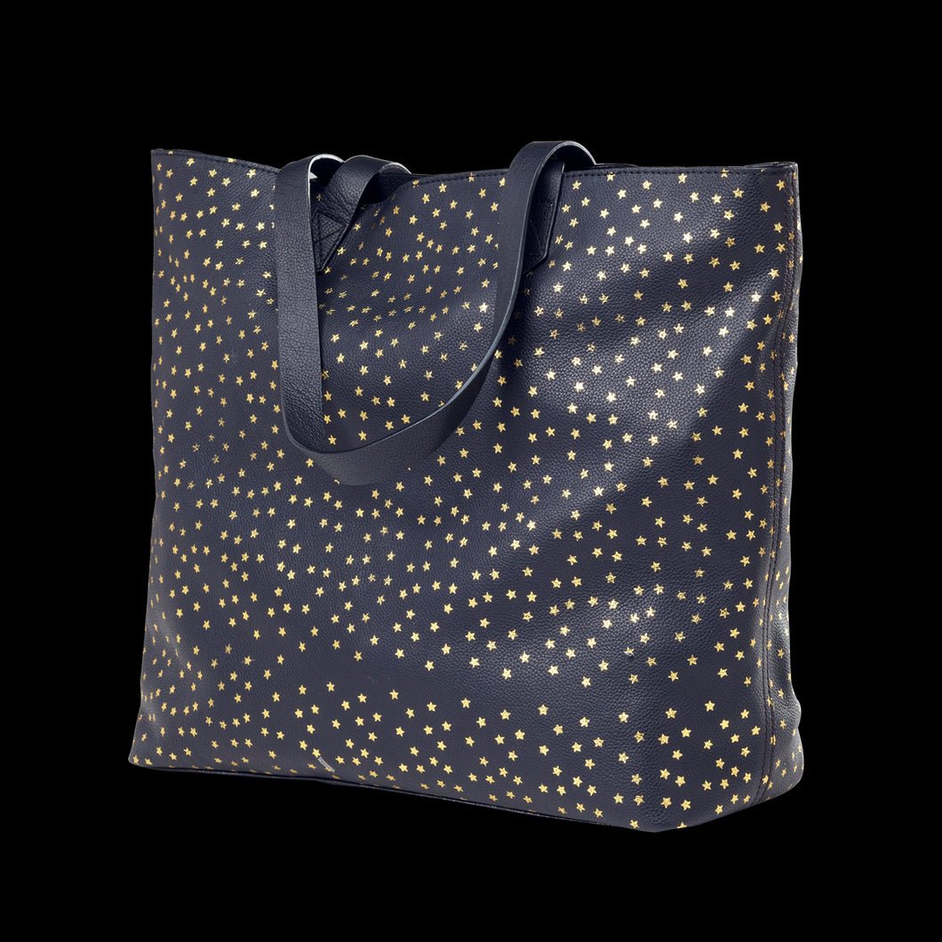 Gold Star Leather Tote