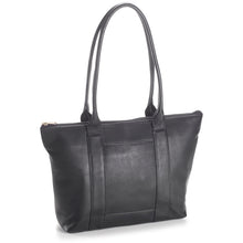 Load image into Gallery viewer, Leather Zip Tote-Shoulder Bag
