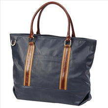 Load image into Gallery viewer, Racer Leather Travel Tote
