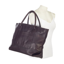 Load image into Gallery viewer, Nantucket Leather Top Tote