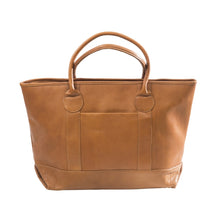 Load image into Gallery viewer, Nantucket Leather Top Tote