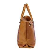 Load image into Gallery viewer, Racer Leather Travel Tote
