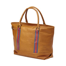 Load image into Gallery viewer, Racer Leather Travel Tote