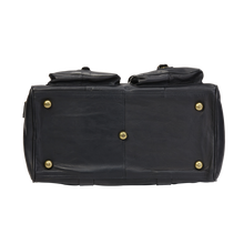 Load image into Gallery viewer, Two Pocket Leather Duffel
