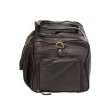 Load image into Gallery viewer, XL Leather Duffel w- Shoe Pocket
