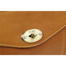 Load image into Gallery viewer, Leather Aviator Turnlock Duffel
