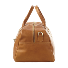 Load image into Gallery viewer, Leather Aviator Turnlock Duffel
