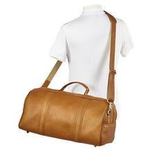 Load image into Gallery viewer, Roadster Leather Round Duffel
