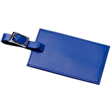 Load image into Gallery viewer, Oversized Rectangular Leather Luggage Tag