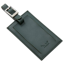 Load image into Gallery viewer, Oversized Rectangular Leather Luggage Tag
