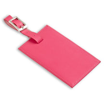 Load image into Gallery viewer, Oversized Rectangular Leather Luggage Tag