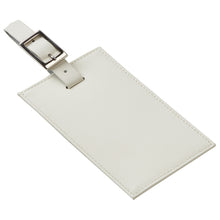 Load image into Gallery viewer, Oversized Rectangular Leather Luggage Tag