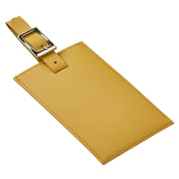 Load image into Gallery viewer, Oversized Rectangular Leather Luggage Tag
