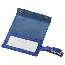 Load image into Gallery viewer, Wrap Leather Luggage Tag
