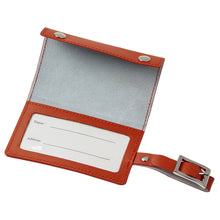 Load image into Gallery viewer, Wrap Leather Luggage Tag
