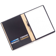 Load image into Gallery viewer, Slim Leather Biz Card Padfolio
