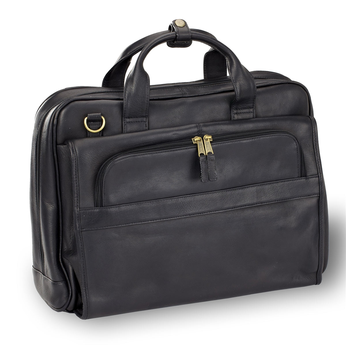 Leather Top Handle Accordion Briefcase by Clava – CLAVA