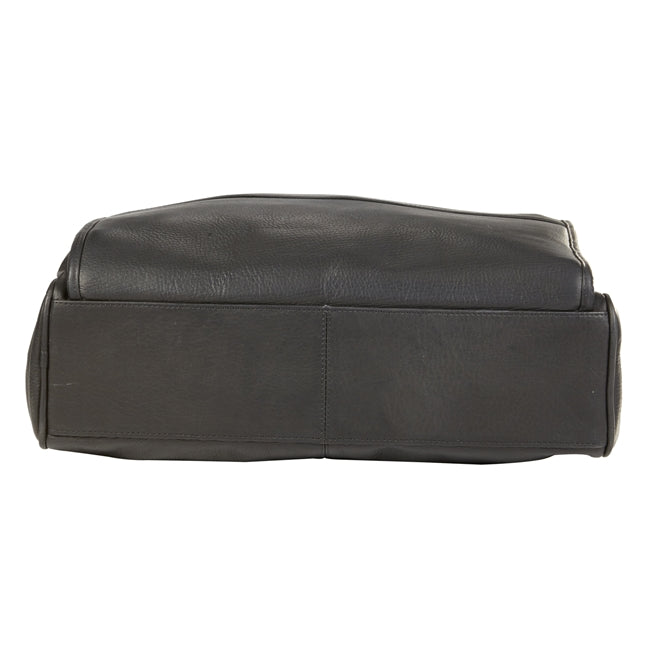 Leather Top Handle Accordion Briefcase by Clava – CLAVA