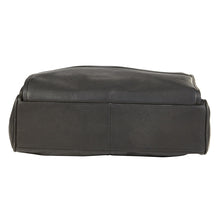 Load image into Gallery viewer, Leather Top Handle Accordion Briefcase
