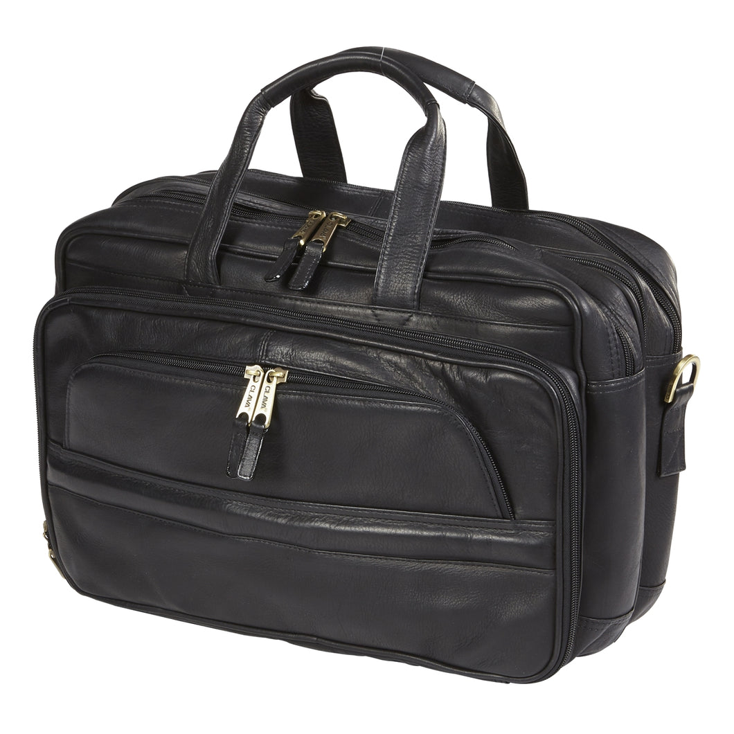Professional Leather Laptop Briefcase