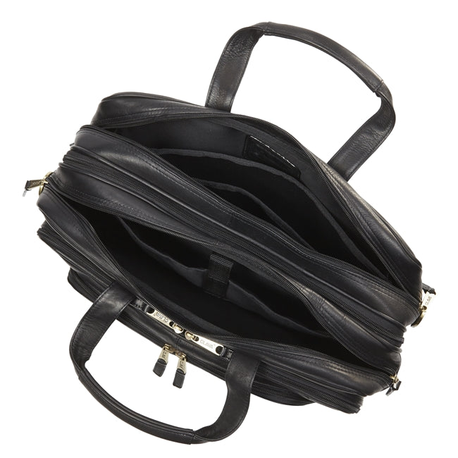 Professional Leather Laptop Briefcase by Clava CLAVA