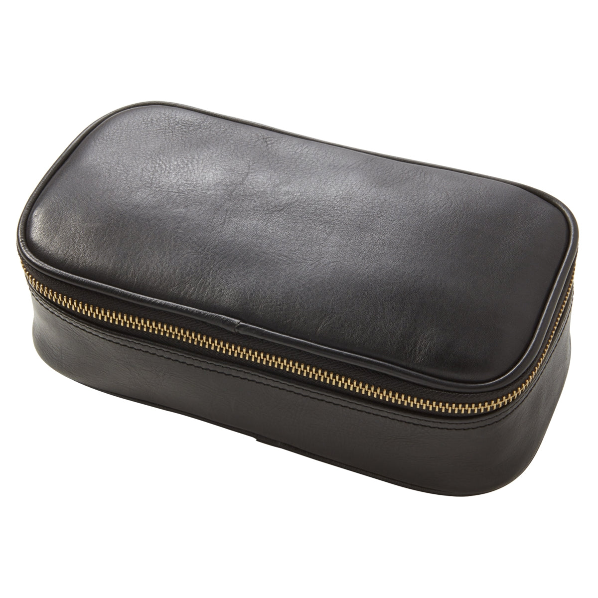 Leather Travel Accessory Utility Case with Handle by Clava – CLAVA