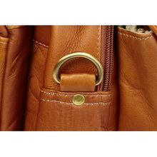 Load image into Gallery viewer, Leather Gusset Laptop Briefcase by Clava
