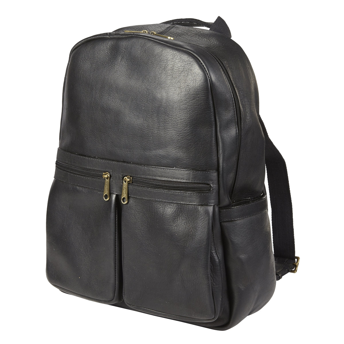 clava black leather drawstring backpack Abby Full-Grain Black, Handcrafted in Ethiopia 16.5L x 13W x 6.5H Weight Clava Drawstring Backpack